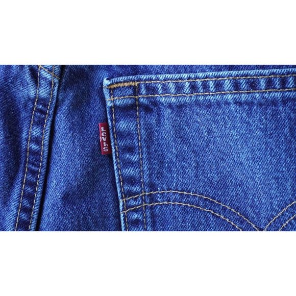 VIntage Levis 560 Jeans Womens Size 10 Mis S Blue Denim Loose Fit Straight Leg - Picture 6 of 10